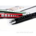 Farbenfrohe medizinische LED -Stift -Taschenlampe